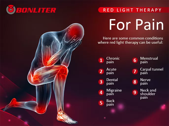 Red Light Treats Various Kinds Of Pain